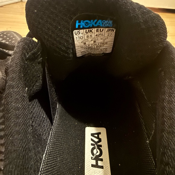 Hoka Black Running Shoes - Picture 3 of 3